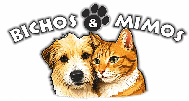 Logotipo da Cl&iacute;nica Veterin&aacute;ria e Pet Shop Bichos & Mimos
