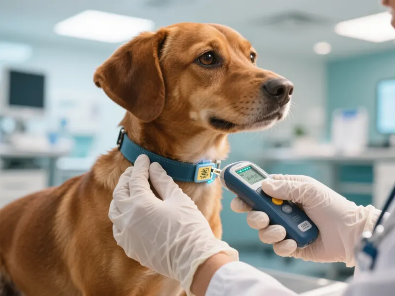 Microchipagem de cães e gatos em Pindamonhangaba: leitura de microchip em cachorro